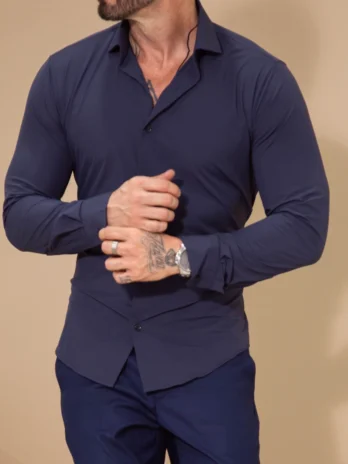 CAMISA HIFLEX Azul Marinho
