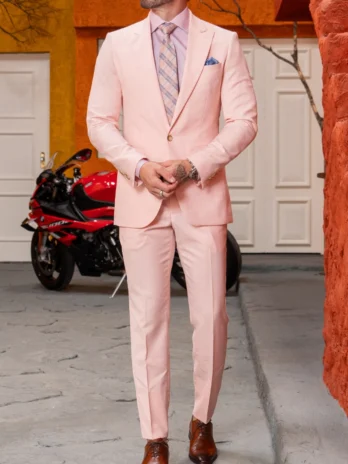 TERNO SLIM FIT PREMIUM Rosa