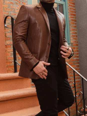 BLAZER WOOD Marrom