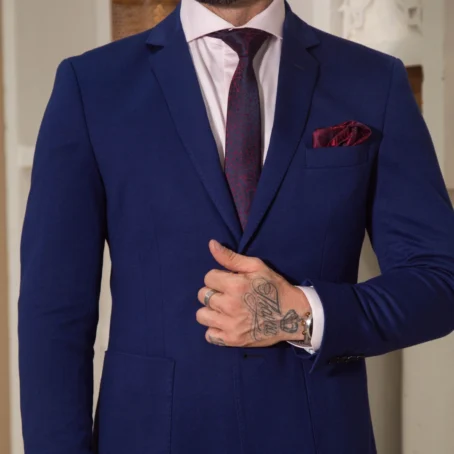 BLAZER MOLETOM BOLSO CHAPA Azul - Image 2