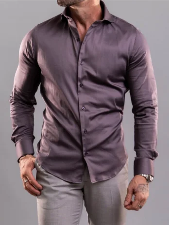 CAMISA VISTA ALFAIATE Chumbo