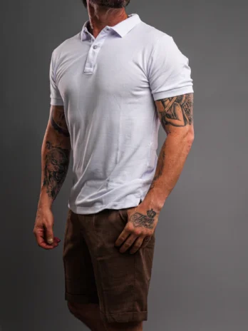 CAMISA POLO DCL Branca - Ref 145
