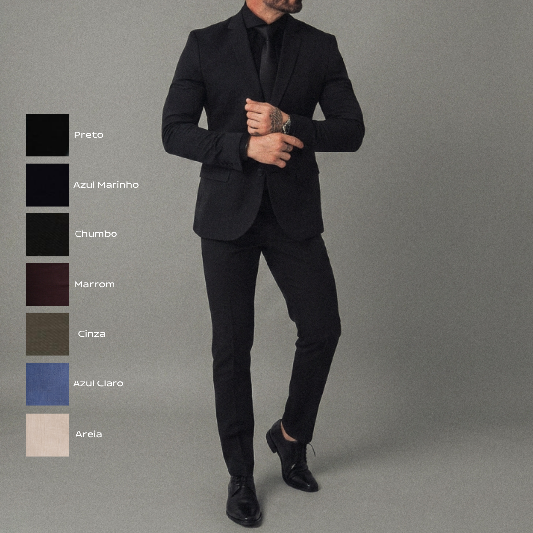 PRÉ VENDA COSTUME MF GOLA NOTCH 22017010 PRETO