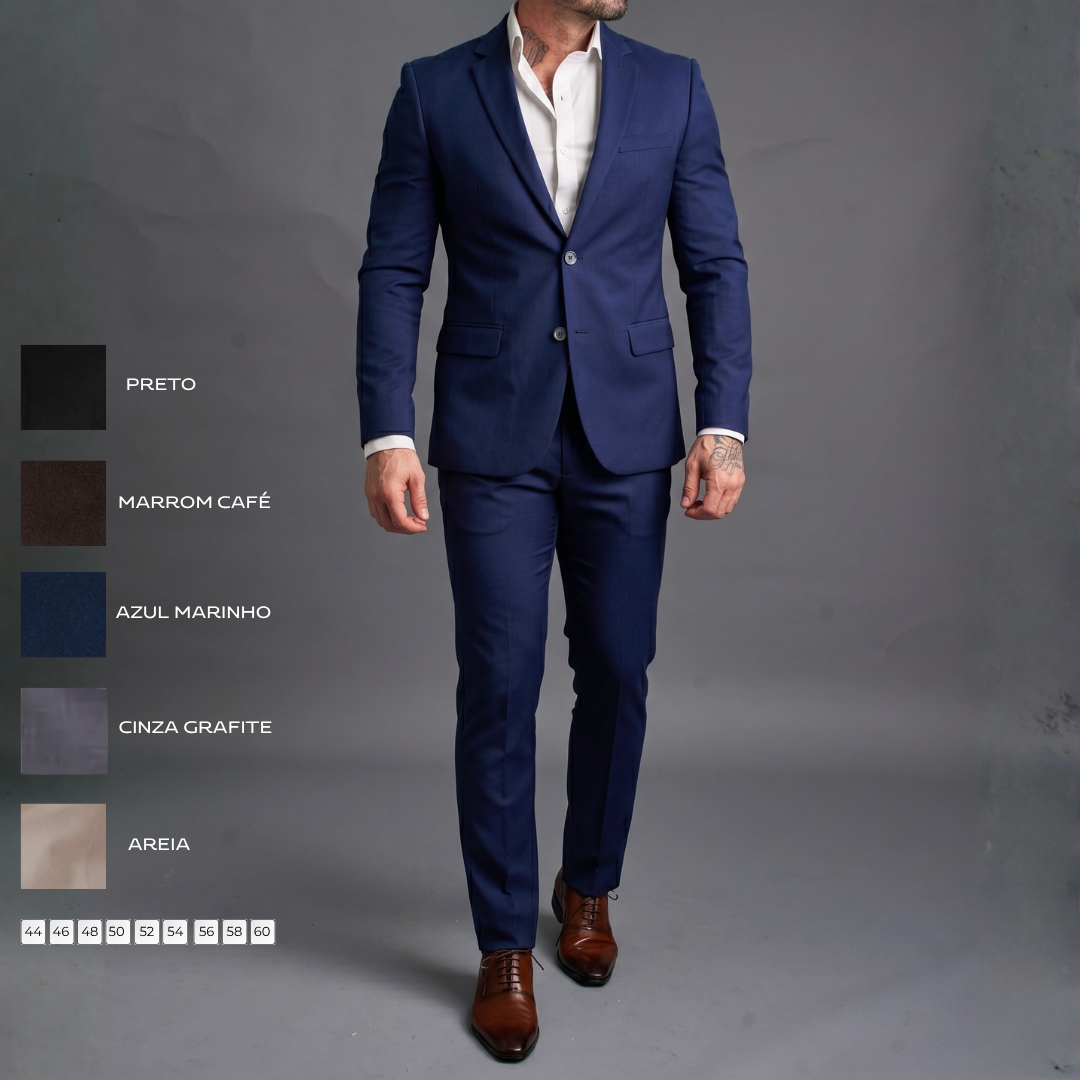 PRÉ VENDA COSTUME MF NOTCH 22017020 AZUL MARINHO