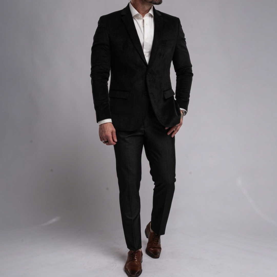 BLAZER VELUDO Preto